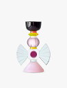 REFLECTIONS COPENHAGEN ラグーナ幾何学クリスタル燭台ホルダー 10.5cm Laguna geometric crystal candle...