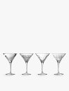 WATERFORD Mixology ミックスクリスタル マティーニグラス 125ml 4個セット Mixology mixed crystal martini glasses 125ml set of four(3)