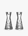 WATERFORD リズモア ラウンド クリスタルガラス 燭台 15cm 2本セット Lismore round crystal-glass candlesti...