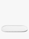 GEORG JENSEN ベルナドット リッジリム磁器サービングプラッター 40cm Bernadotte ridge-rim porcelain servin...