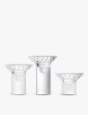 WATERFORD Lismore Arcus クリスタル燭台 3 個セット Lismore Arcus crystal candlesticks set of...