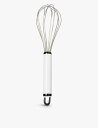 BE HOME ハーロー コントラストトリム ステンレス泡立て器 25.5cm Harlow contrast-trim stainless-steel whi...