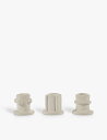 SERAX マリー ミシェルセン ストーンウェア キャンドル ホルダー 3 個セット Marie Michielssen stoneware candle ho...