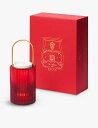 TRUDON ラ プロムヌーズ レッド エディション ガラスとセラミックのティーライト キャンドル ホルダー La Promeneuse Red Edition...