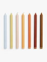 HAY グラデーション ワックス キャンドル 7 個パック Gradient wax candles pack of seven RAINBOW