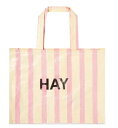 HAY TCN LfB[ XgCvobO sN RECYCLED CANDY STRIPE BAG - MEDIUM