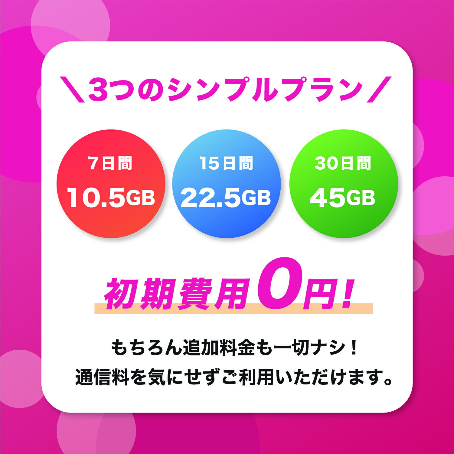 大容量プラン 4.5GB/3days プリペイド SIMカード 2週間 15日プラン 【 大容量 日本 sim simカード SIMフリー nano マルチカット LTE対応 ドコモ docomo 返却不要 テレワーク 引越し 在宅勤務 一時帰国 隔離 引越し 入院 タブレット 使い捨て スマホ iphone android 】