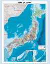小判 MAP OF JAPAN行政図（英語表記の日本地図）
