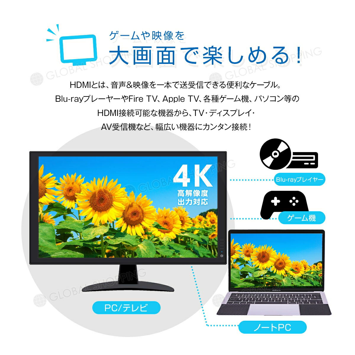 保証付 HDMI ケーブル 1.5m 150cm 3D ver.1.4 フルHD 3D映像 4K テレビ パソコン モニター フルハイビジョン対応 タイプAオス-タイプAオス イーサネット オーディオリターン配線 コード TV PC プレステ タブレット DVDプレーヤー 入力 出力 接続 ゲーム PS3 PS4 Xbox360