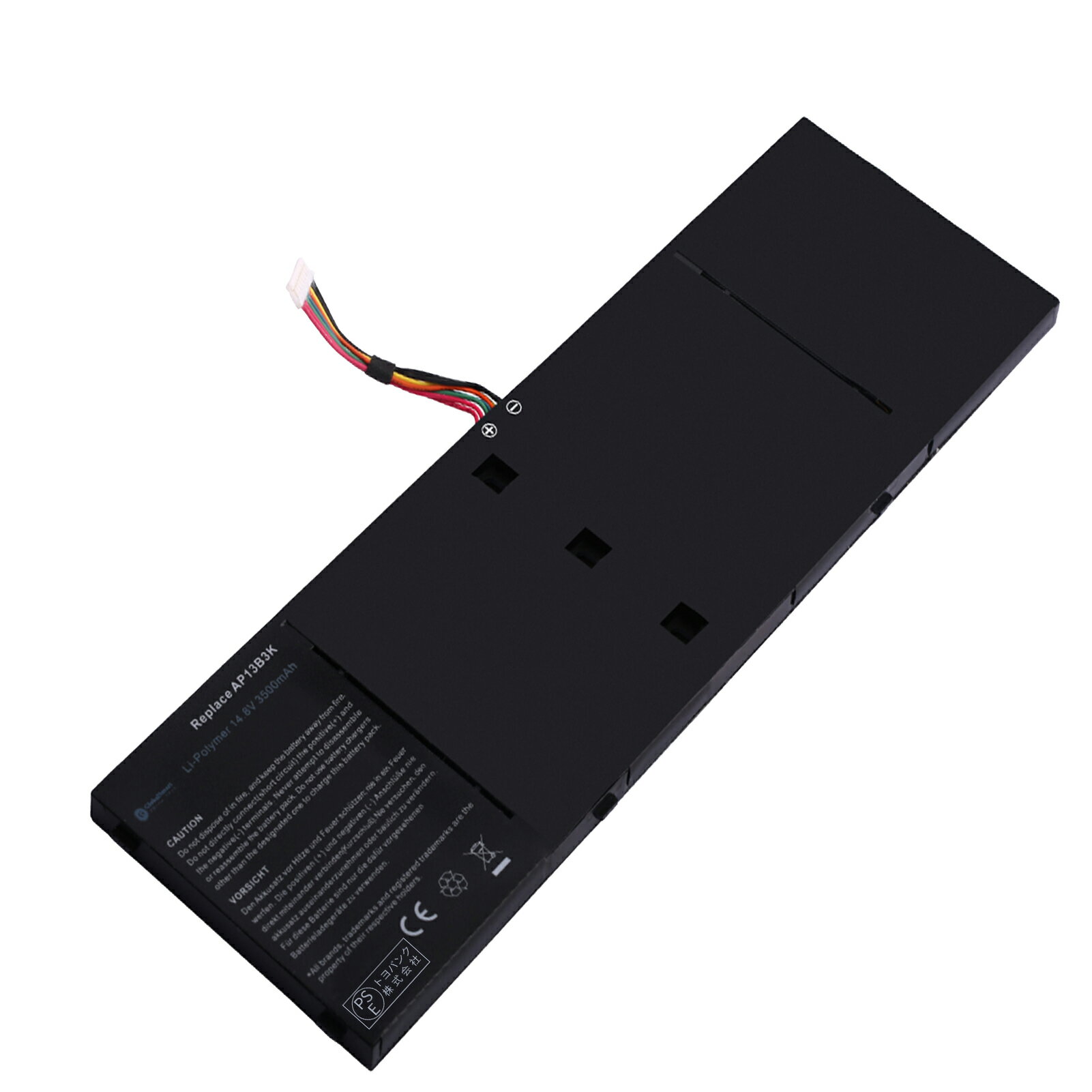 Globalsmart 新品 ACER Aspire R7-571G 互換バッテリー【3500mAh 14.8V】対応用 1年保証 高性能 PSE認証 互換バッテリパック XDS