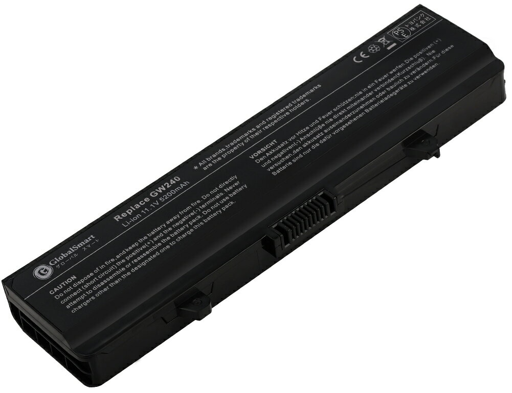 ●ブランド： DELL ●電圧： 11.1V ●容量： 5200mAh ●純正品型番(充電池コード)： Inspiron 1440 , Inspiron 1545 , Inspiron 1750 , Vostro 500 Inspiron 1546 , Inspiron 1526 , Inspiron 1525 ●対応機種： CR693 , GW240 , HP277 , RU573 , WK371 , XR682 , RW240 , RN873 , M911G GP252 , GW241 , HP287 , RU583 , WK379 , XR693 , WK381 , UK716 , 0F972N GP952 , GW252 , HP297 , RU586 , WK380 , XR694 , WP193 , XR697 , 0J410N 0CR693 , 0GW240 , 0HP277 , 0RU573 , 0WK371 , 0XR682 , 0RW240 , 0RN873 0GP252 , 0GW241 , 0HP287 , 0RU583 , 0WK379 , 0XR693 , 0WK381 , 0UK716 0GP952 , 0GW252 , 0HP297 , 0RU586 , 0WK380 , 0XR694 , 0WP193 , 0XR697 312-0625 , 312-0634 , 451-10478 , C601H , J399N , K450N , 0C601H , 0M911G 312-0626 , 312-0763 , 451-10533 , D608H , J414N , P505M , 0D608H , 0P505M 312-0633 , 312-0844 , 451-10534 , G555N , J415N , X284G , 0F965N , 0X284G 312-0940 , 312-0941 ●メーカー型番： LBDEL1525XXBK06-ACW-XDVGS ●PSEマークの種類： PSE ●届け出事業者名： トヨバンク株式会社 ※この商品は互換用バッテリーです。 注意点： ●同じ性能で金額の異なる商品がございますが、製造元部品が異なるためであり、性能には一切違いはありません。ご安心ください。 ●製造年月及び製品の世代更新でpse申告業者も変わっています。今届け出事業者は以下となります：トヨバンク株式会社、株式会社成洋、株式会社神州。もしくは、白/黒(PSE認証マークは別の箇所にシールで添付)の2色を区別している。品質的には問題ございませんので、ご安心ください。 ●多店舗で同時に販売するため、商品が一時的に欠品となる場合がございます。他の契約倉庫から出荷の手配を依頼することになり、発送日がまだ未確定で、ハッキリとご案内できませんので、弊社の出荷予定時間を参考にしてください。 ●当店でご購入された商品は、日本国内からお客様のもとへ直送されます。 ●一部商品は国内の提携先倉庫から配送されます。 ●個人輸入される商品は、全てご注文者自身の「個人使用・個人消費」が前提となりますので、ご注文された商品を第三者へ譲渡・転売することは法律で禁止されております。 ●国内配送の商品は国内でのお買い物と同じく消費税が発生いたします。 ●日付指定がなければ最短で出荷します。 ●本体機種の型番と純正バッテリーの型番は両方が一致していない場合、使用できない可能性があります。 ●ご購入前に、何かご不明点やご希望などございましたら、どうぞお気軽にお問合せ下さいませ。