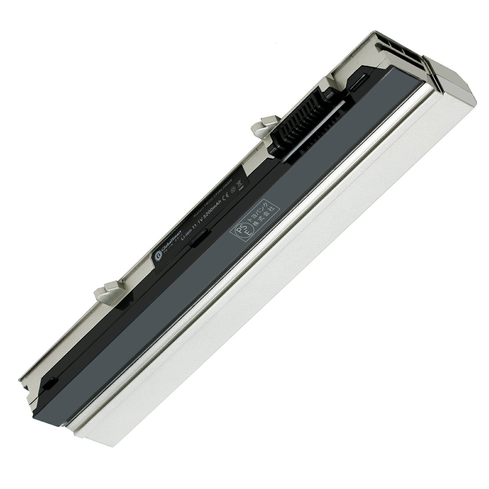 Globalsmart 新品 DELL Latitude E4310 互換バッテリー【5200mAh 11.1V】対応用 1年保証 高性能 PSE認証 互換バッテリパック XDV