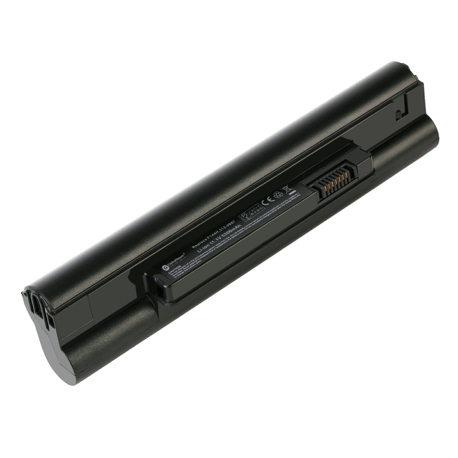 ●ブランド： DELL ●電圧： 11.1V ●容量： 5200mAh ●純正品型番(充電池コード)： F114M,H766N,J590M,F144H,M456P,N531P,K916P,D830M,0J590M F143M,H768N,J658N,K711N,M457P,N532P,T745P,D597P,0KIU10 F144M,H776N,J659N,PP19S,M525P,N533P,T746P,0K781,K781 312-0130,312-0908,A2990652,0D597P,0D830M,453-10120 312-0867,312-0931,A3001068,0K916P,0H768N,453-10121 312-0907,312-0935,A3582344,0N531P,0M456P,KIU10 ●対応機種： Inspiron Mini 1010n,Inspiron Mini 1010,Inspiron Mini 10v (1011),Inspiron Mini 10 Inspiron Mini 1010v,Inspiron Mini 1011,Inspiron Mini 10 (1010),Inspiron 1110 Inspiron Mini 1011n,Inspiron Mini 10v,Inspiron Mini 1011v,Inspiron 11z ●メーカー型番： LBDELMINI10BK06-ABJ-XDVGS ●PSEマークの種類： PSE ●届け出事業者名： トヨバンク株式会社 ※この商品は互換用バッテリーです。 注意点： ●同じ性能で金額の異なる商品がございますが、製造元部品が異なるためであり、性能には一切違いはありません。ご安心ください。 ●製造年月及び製品の世代更新でpse申告業者も変わっています。今届け出事業者は以下となります：トヨバンク株式会社、株式会社成洋、株式会社神州。もしくは、白/黒(PSE認証マークは別の箇所にシールで添付)の2色を区別している。品質的には問題ございませんので、ご安心ください。 ●多店舗で同時に販売するため、商品が一時的に欠品となる場合がございます。他の契約倉庫から出荷の手配を依頼することになり、発送日がまだ未確定で、ハッキリとご案内できませんので、弊社の出荷予定時間を参考にしてください。 ●当店でご購入された商品は、日本国内からお客様のもとへ直送されます。 ●一部商品は国内の提携先倉庫から配送されます。 ●個人輸入される商品は、全てご注文者自身の「個人使用・個人消費」が前提となりますので、ご注文された商品を第三者へ譲渡・転売することは法律で禁止されております。 ●国内配送の商品は国内でのお買い物と同じく消費税が発生いたします。 ●日付指定がなければ最短で出荷します。 ●本体機種の型番と純正バッテリーの型番は両方が一致していない場合、使用できない可能性があります。 ●ご購入前に、何かご不明点やご希望などございましたら、どうぞお気軽にお問合せ下さいませ。