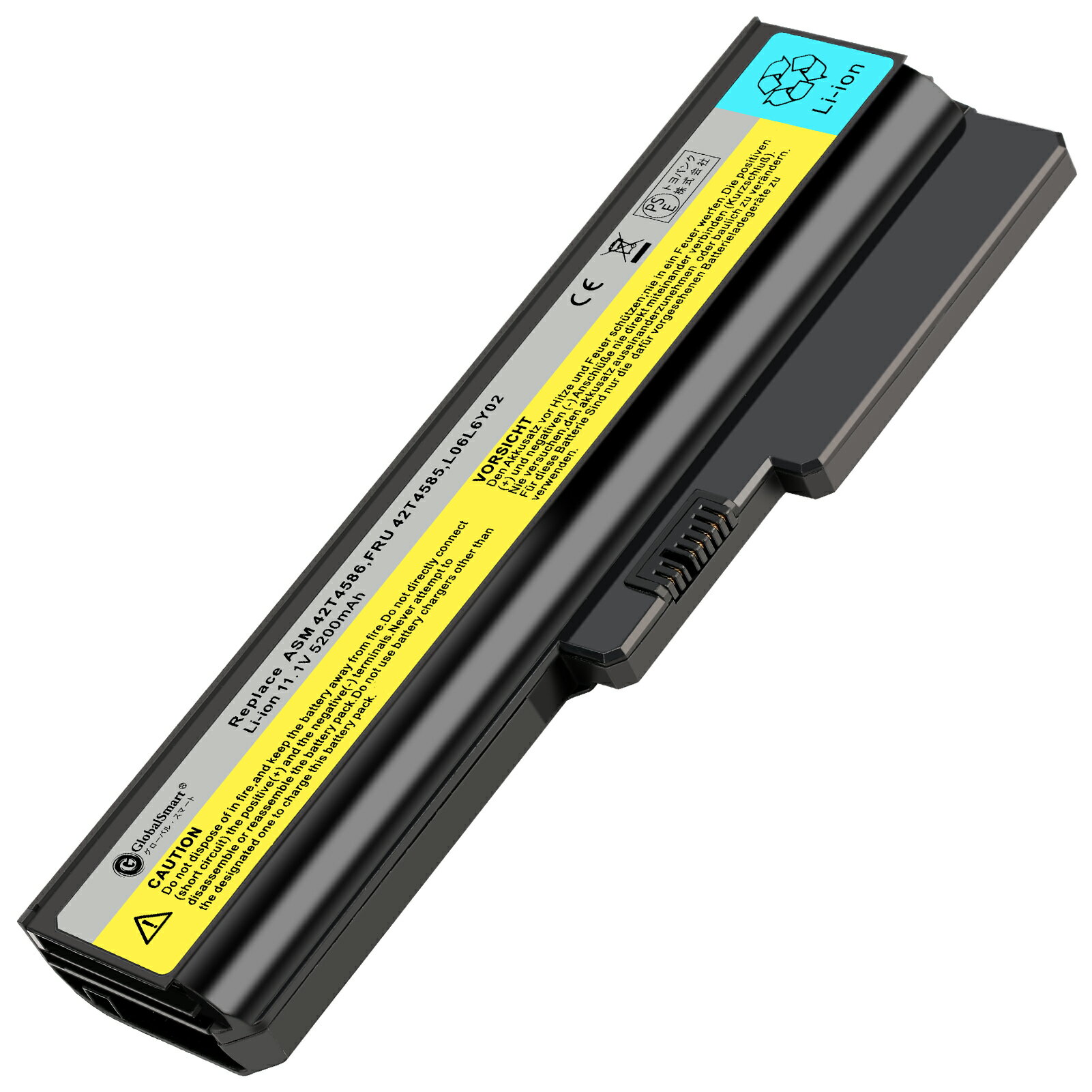 ●ブランド： LENOVO ●電圧： 11.1V ●容量： 5200mAh ●純正品型番(充電池コード)： 42T2722 , 42T4581 , 42T4585 , 42T4725 , 42T4728 57Y6266 , L06L6Y02 , L08O4C02 , L08O6D02 , 51J0226 42T4577 , 42T4583 , 42T4586 , 42T4726 , 42T4729 57Y6527 , L08L6C02 , L08O6C02 , L08S6C02 , L08N6Y02 42T4579 , 42T4584 , 42T4721 , 42T4727 , 42T4730 57Y6528 , L08L6Y02 , L08O6D01 , L08S6D02 , L08S6Y02 ●対応機種： Lenovo G360 , Lenovo G530 , Lenovo B460 Lenovo G430A , Lenovo V450A , Lenovo B460E Lenovo G430 , Lenovo G550 , Lenovo B550 , Lenovo G450A Lenovo V460A , Lenovo G430M , Lenovo Y430 Lenovo G450 , Lenovo G555 , Lenovo V450 , Lenovo G455A Lenovo Y430A , Lenovo G450M , Lenovo Z360 Lenovo G455 , Lenovo N500 , Lenovo V460 , Lenovo G530A Lenovo Y430G , Lenovo G530M , Lenovo G430L ●メーカー型番： LBLENG450XXBK06-AAG-XDVGS ●PSEマークの種類： PSE ●届け出事業者名： トヨバンク株式会社 ※この商品は互換用バッテリーです。 注意点： ●同じ性能で金額の異なる商品がございますが、製造元部品が異なるためであり、性能には一切違いはありません。ご安心ください。 ●製造年月及び製品の世代更新でpse申告業者も変わっています。今届け出事業者は以下となります：トヨバンク株式会社、株式会社成洋、株式会社神州。もしくは、白/黒(PSE認証マークは別の箇所にシールで添付)の2色を区別している。品質的には問題ございませんので、ご安心ください。 ●多店舗で同時に販売するため、商品が一時的に欠品となる場合がございます。他の契約倉庫から出荷の手配を依頼することになり、発送日がまだ未確定で、ハッキリとご案内できませんので、弊社の出荷予定時間を参考にしてください。 ●当店でご購入された商品は、日本国内からお客様のもとへ直送されます。 ●一部商品は国内の提携先倉庫から配送されます。 ●個人輸入される商品は、全てご注文者自身の「個人使用・個人消費」が前提となりますので、ご注文された商品を第三者へ譲渡・転売することは法律で禁止されております。 ●国内配送の商品は国内でのお買い物と同じく消費税が発生いたします。 ●日付指定がなければ最短で出荷します。 ●本体機種の型番と純正バッテリーの型番は両方が一致していない場合、使用できない可能性があります。 ●ご購入前に、何かご不明点やご希望などございましたら、どうぞお気軽にお問合せ下さいませ。