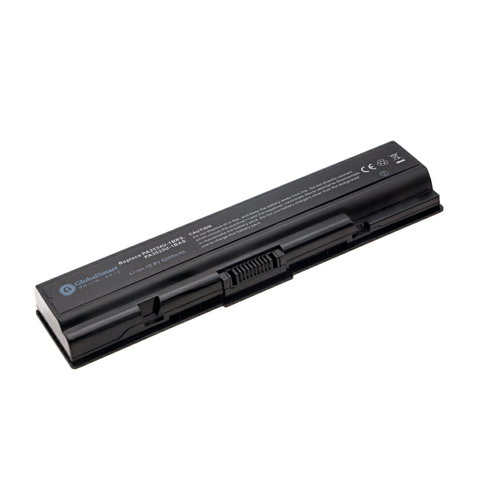 GlobalSmartロゴ付 東芝 Dynabook EX/33H Dynabook EX/33J Dynabook Satellite AXW/60J2W 用 【5200mAh 10.8V】 高性能 ノートパソコン 互換 バッテリー【日本国内倉庫発送】【送料無料】