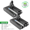 【2個】GS-yson V6 Animalpro vacuum ダ イ互換バッテリー 兼用 PSE認証 3000mAh 壁掛けブラケット対応 掃除機バッテリーコードレス ク..