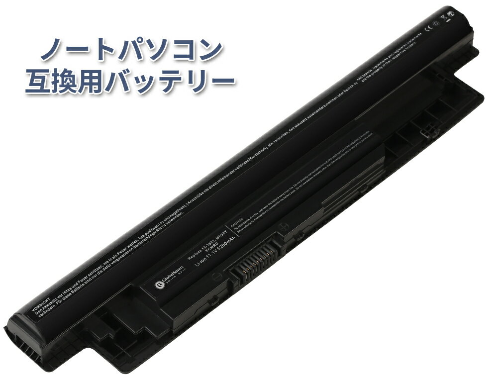 Globalsmart 新品 DELL Latitude 15 3000 Series WJAA 大容量互換バッテリパック【5200mAh 11.1V】対応用 1年保証 高性能 PSE認証 互換バッテリー