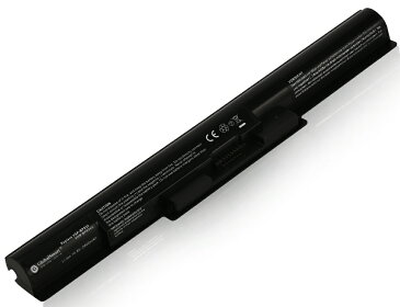 【新品】 SONY F15325SCB VGP-BPS35A VAIO Fit 14E【2600mAh・14.8V】高性能 ノートパソコン PC互換バッテリー PSE認証済み PSEマーク付 【GlobalSmart】 【日本国内倉庫発送】【送料無料】