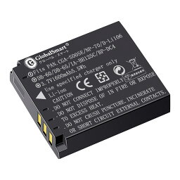 Globalsmart 新品 RICOH DMC-FX01EF-K カメラ互換 バッテリー【1600mAh 3.7V】 オリジナル充電器対応 WIV 互換対応機種カメラ 交換可能バッテリーバッテリー 充電池 高品質セル搭載【日本国内倉庫発送】【送料無料】 予備バッテリー