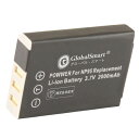 Globalsmart 新品 FUJITSU X-S1 カメラ互換 バッテリー【2000mAh 3.7V】互換対応機種カメラ 交換可能バッテリーバッテリー 充電池 高品質セル搭載【日本国内倉庫発送】【送料無料】 予備バッテリー