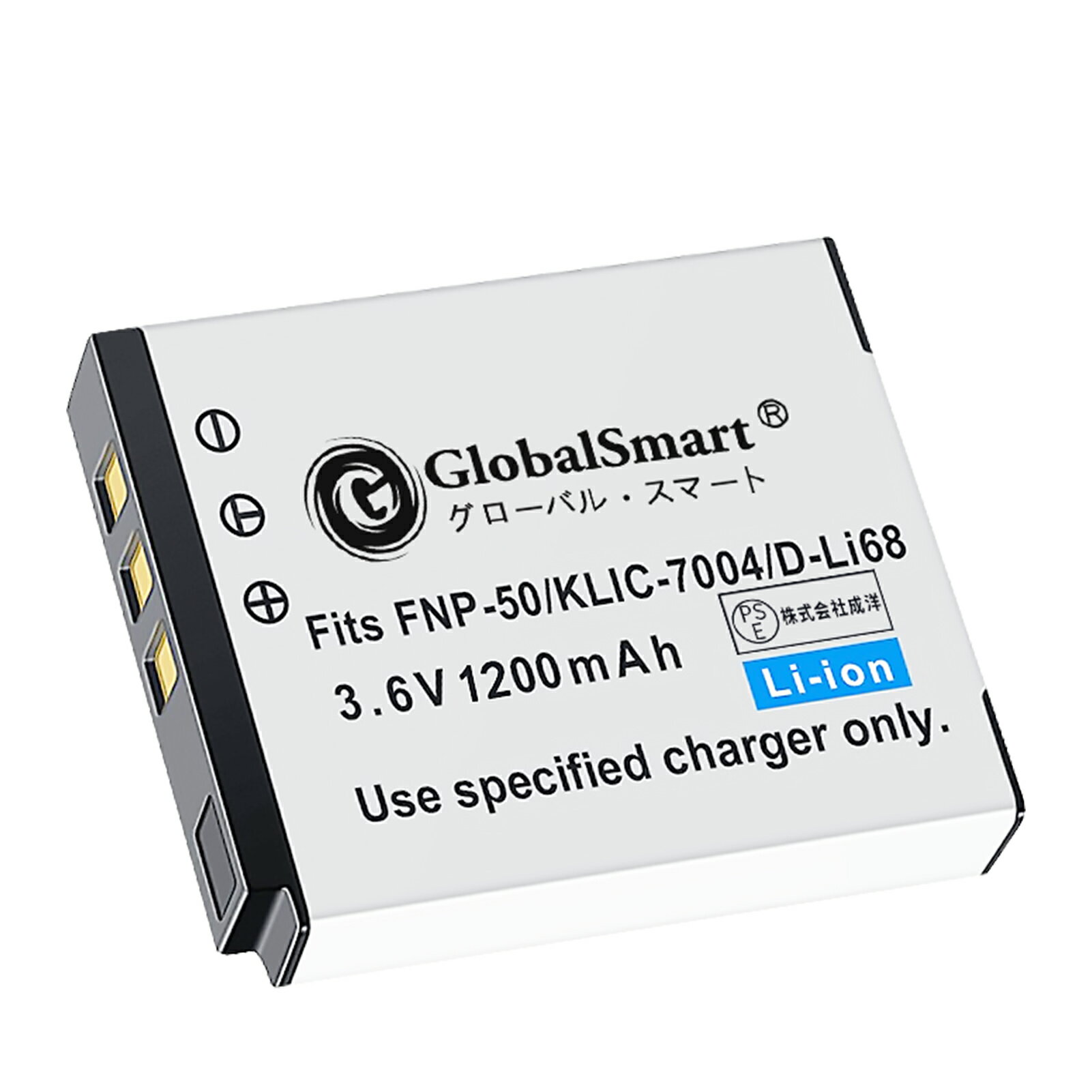 Globalsmart  FUJIFILM FinePix F50FD ߴ WLD Хåƥ꡼1200mAh 3.6V ꥸʥ뽼Ŵб ߴб參 򴹲ǽХåƥ꡼  ʼܡܹҸȯ̵ۡ ͽХåƥ꡼