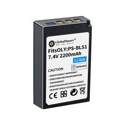 Globalsmart 新品 OLYMPUS E-P2 カメラ互換 WLS バッテリー【2200mAh 7.4V】 互換対応機種カメラ 交換可能バッテリー 充電池 高品質セル搭載【日本国内倉庫発送】【送料無料】 予備バッテリー