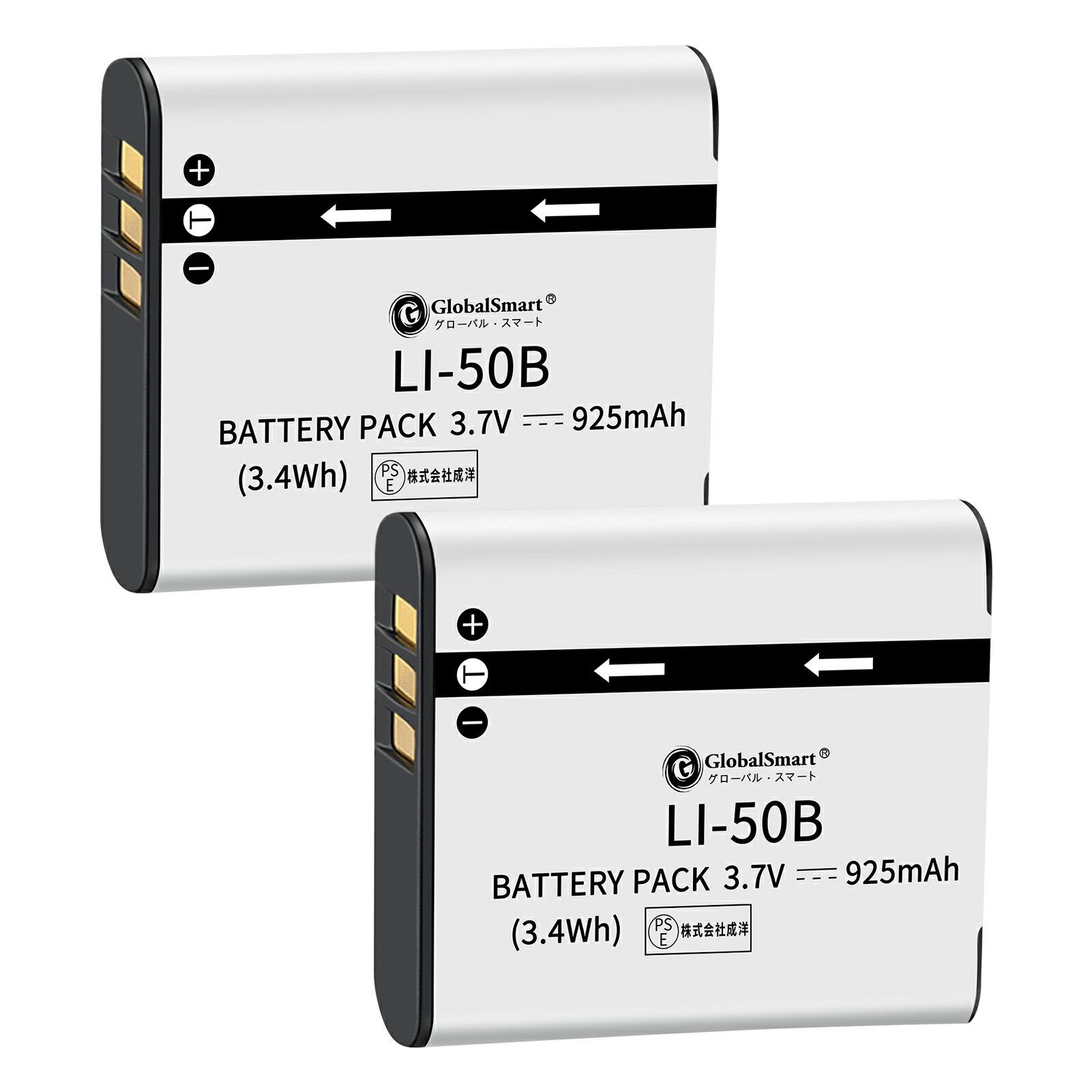 ●ブランド： OLYMPUS ●個数： 2 ●電圧： 3.7V ●容量： 925mAh ●種類： Li-ion リチウムイオンバッテリー ●対応機種： 【OLYMPUS】 SZ-10 SZ-12 SZ-15 SZ-16 SZ-20 SZ-30MR SZ31MR TG-610 TG-630 TG-810 TG-820 TG-830 TG-850 TG-860 TG-870 VR360 XZ-1 【PENTAX】 D-Li92 【RICOH】 DB-100 SP-720UZ SP-800UZ SP-810UZ ●商品モデル番号： TG-820 XAE ●PSEマークの種類： PSE ●届け出事業者名： 株式会社成洋 ※この商品は互換用バッテリーです。GlobalSmart 注意点： ●同じ性能で金額の異なる商品がございますが、製造元部品が異なるためであり、性能には一切違いはありません。ご安心ください。 ●製造年月及び製品の世代更新でpse申告業者も変わっています。今届け出事業者は以下となります：トヨバンク株式会社、株式会社成洋、株式会社神州。もしくは、白/黒(PSE認証マークは別の箇所にシールで添付)の2色を区別している。品質的には問題ございませんので、ご安心ください。 ●多店舗で同時に販売するため、商品が一時的に欠品となる場合がございます。他の契約倉庫から出荷の手配を依頼することになり、発送日がまだ未確定で、ハッキリとご案内できませんので、弊社の出荷予定時間を参考にしてください。 ●当店でご購入された商品は、日本国内からお客様のもとへ直送されます。 ●一部商品は国内の提携先倉庫から配送されます。 ●個人輸入される商品は、全てご注文者自身の「個人使用個人消費」が前提となりますので、ご注文された商品を第三者へ譲渡転売することは法律で禁止されております。 ●国内配送の商品は国内でのお買い物と同じく消費税が発生いたします。 ●日付指定がなければ最短で出荷します。 ●本体機種の型番と純正バッテリーの型番は両方が一致していない場合、使用できない可能性があります。 ●ご購入前に、何かご不明点やご希望などございましたら、どうぞお気軽にお問合せ下さいませ。