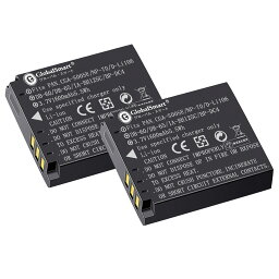 Globalsmart 新品 Panasonic DMC-FX12EG カメラ互換 WLLバッテリー【1600mAh 3.7V】 【2個セット】オリジナル充電器対応 互換対応機種カメラ 交換可能バッテリーバッテリー 充電池 高品質セル搭載【日本国内倉庫発送】【送料無料】 予備バッテリー