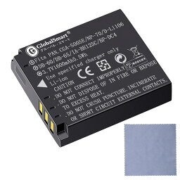 Globalsmart 新品 Panasonic DMC-FX07EF-S カメラ互換 WKACバッテリー【1600mAh 3.7V】 【清潔布】オリジナル充電器対応 互換対応機種カメラ 交換可能バッテリーバッテリー 充電池 高品質セル搭載【日本国内倉庫発送】【送料無料】 予備バッテリー