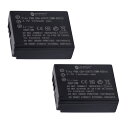 【新品・大容量】 Panasonic DMW-BCD10 3.7V 1600mAh【2個セット】CGA-S007 CGR-S007E 大容量 カメラ互換 互換対応機種カメラ 交換可能バッテリーバッテリー 充電池 高品質セル搭載【GlobalSmart】【日本国内倉庫発送】【送料無料】 予備バッテリー