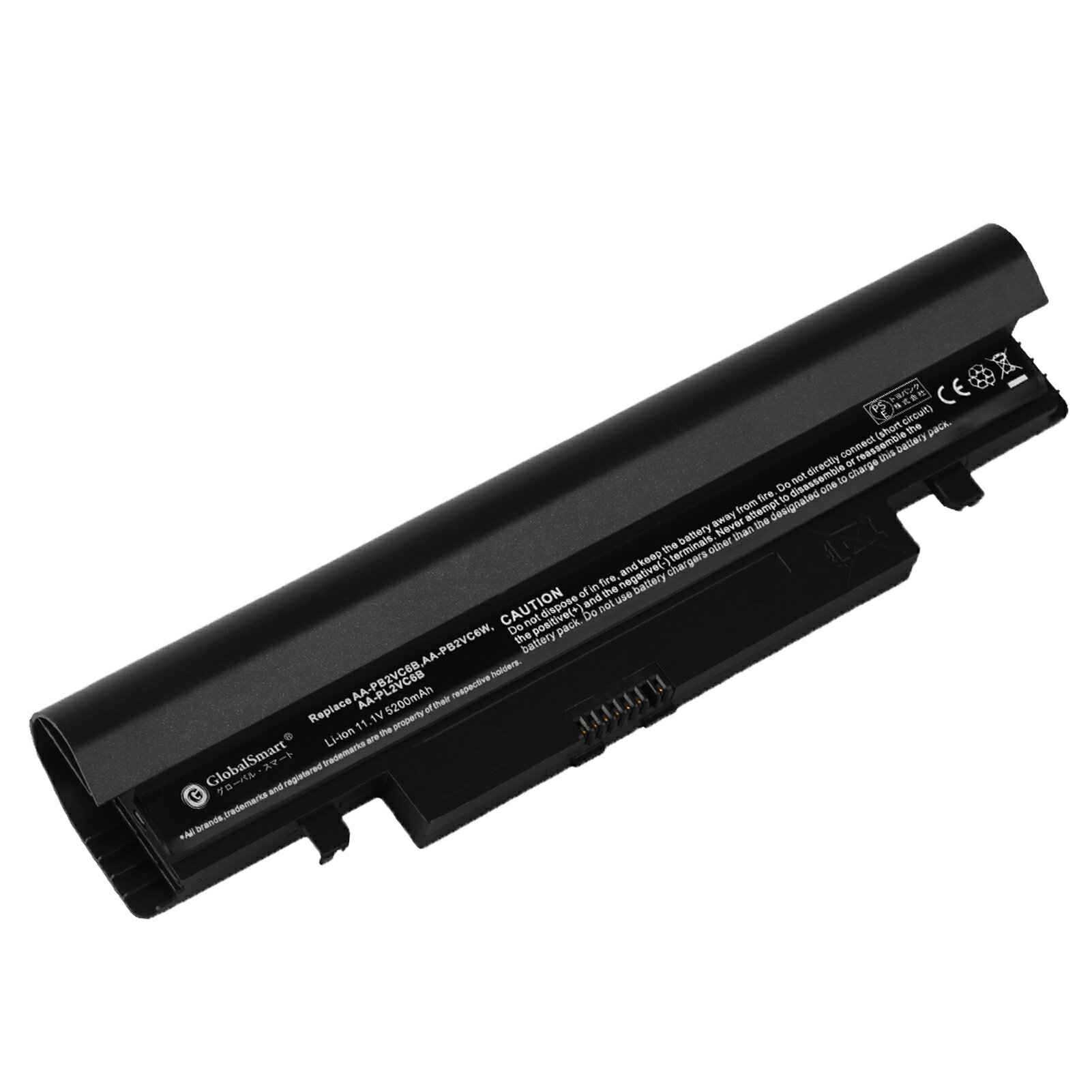 【新品1年保証】SAMSUNG Samsung N150P 対応用 互換バッテリー【5200mAh 11.1V】GlobalSmart高性能 ノートパソコン 交換バッテリー PSE認証済み