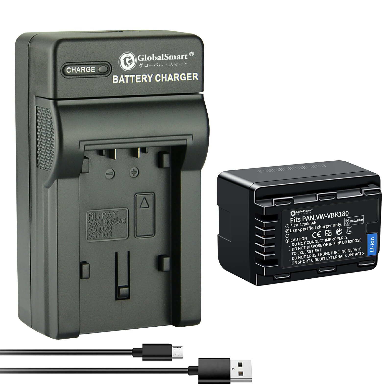 【USB充電器と電池1個】Panasonic HDC-TM2