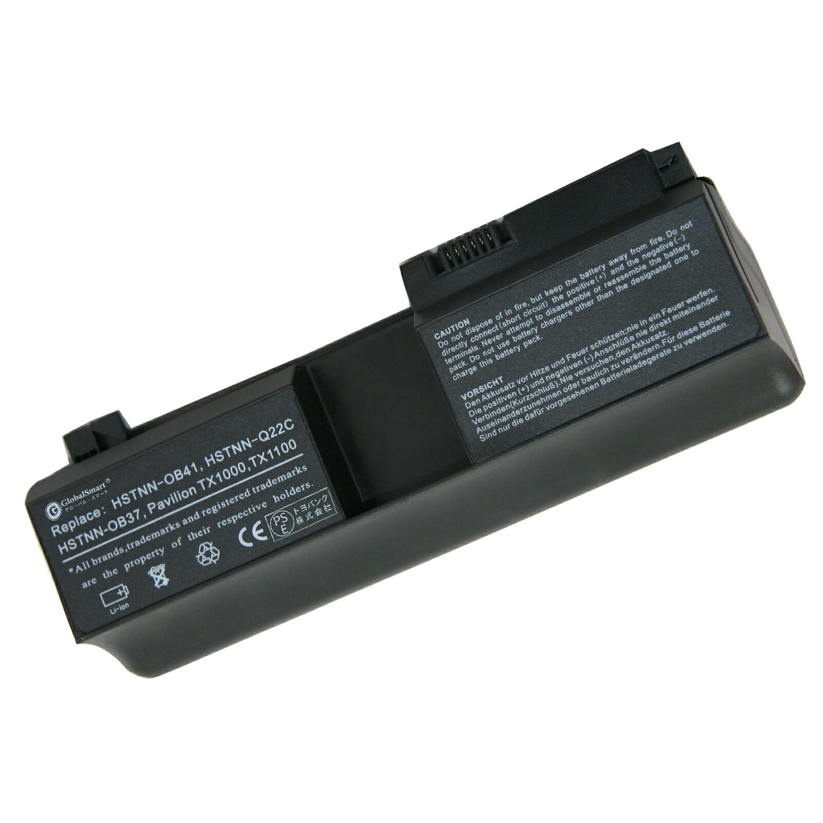 Globalsmart 新品 HP Pavilion tx1140EA 大容量互換バッテリパック【8800mAh 7.4V】対応用 1年保証 高性能 PSE認証 互換バッテリー