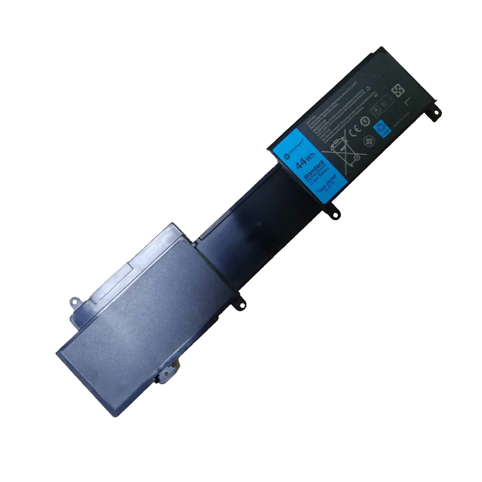 ●ブランド： DELL ●芯数： 6Cell ●電圧： 11.1V ●容量： 3960mAh ●種類： Li-ion リチウムイオンバッテリー ●純正品型番(充電池コード)： 2NJNF 8JVDG T41M0 TPMCF ●対応機種： 14Z-5423 15Z-5523 T41M0 P35G TPMCF ●商品モデル番号： TPMCF ●PSEマークの種類： PSE ●届け出事業者名： トヨバンク株式会社 ※この商品は互換用バッテリーです。 注意点： ●同じ性能で金額の異なる商品がございますが、製造元部品が異なるためであり、性能には一切違いはありません。ご安心ください。 ●製造年月及び製品の世代更新でpse申告業者も変わっています。今届け出事業者は以下となります：トヨバンク株式会社、株式会社成洋、株式会社神州。もしくは、白/黒(PSE認証マークは別の箇所にシールで添付)の2色を区別している。品質的には問題ございませんので、ご安心ください。 ●多店舗で同時に販売するため、商品が一時的に欠品となる場合がございます。他の契約倉庫から出荷の手配を依頼することになり、発送日がまだ未確定で、ハッキリとご案内できませんので、弊社の出荷予定時間を参考にしてください。 ●当店でご購入された商品は、日本国内からお客様のもとへ直送されます。 ●一部商品は国内の提携先倉庫から配送されます。 ●個人輸入される商品は、全てご注文者自身の「個人使用個人消費」が前提となりますので、ご注文された商品を第三者へ譲渡転売することは法律で禁止されております。 ●国内配送の商品は国内でのお買い物と同じく消費税が発生いたします。 ●日付指定がなければ最短で出荷します。 ●本体機種の型番と純正バッテリーの型番は両方が一致していない場合、使用できない可能性があります。 ●ご購入前に、何かご不明点やご希望などございましたら、どうぞお気軽にお問合せ下さいませ。