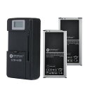 【充電器と電池2個】Globalsmart 新品 Samsung GALAXY S5 SCL23 互換 バッテリー【2800mAh 3.85V】対応用 1年保証 高品質 交換 互換高性能 電池パック