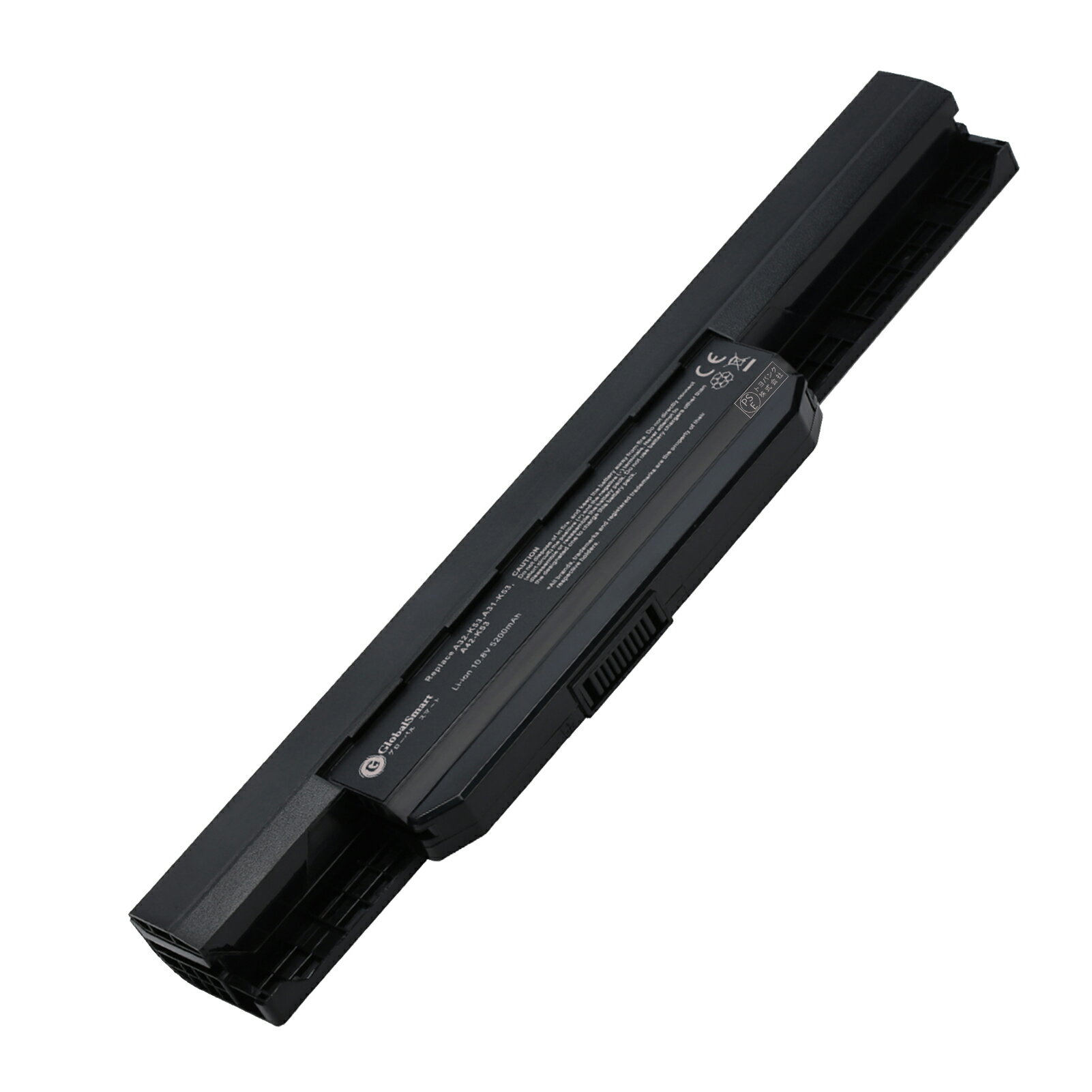 ●ブランド： ASUS ●電圧： 10.8V ●容量： 5200mAh ●純正品型番(充電池コード)： ASK530-6 A31-K53 , A32-K53 , A41-K53 , A42-K53 ●対応機種： Asus A43B , Asus A45A , Asus A53S , Asus A54H , Asus A83U Asus K43S , Asus K53F , Asus K54C , Asus A43 , Asus X44L Asus A43E , Asus A45N , Asus A53T , Asus A83B , Asus A84S Asus K43T , Asus K53S , Asus K54H , Asus A45 , Asus X84L Asus A43F , Asus A53B , Asus A53U , Asus A83E , Asus K43B Asus K43U , Asus K53T , Asus K84C , Asus A53 , Asus X54L Asus A43S , Asus A53E , Asus A53Z , Asus A83S , Asus K43E Asus K53B , Asus K53U , Asus K84H , Asus A54 , Asus X53X Asus A43U , Asus A53F , Asus A54C , Asus A83T , Asus K43F Asus K53E , Asus K53Z , Asus P43E , Asus A83 , Asus X54X,Asus P43F , Asus X43B Asus X43V , Asus X53E , Asus X54C , Asus X84E , Asus A43J Asus X43J , Asus X43 , Asus A84,Asus P43S , Asus X43E , Asus X44C , Asus X53S Asus X54F , Asus X84H , Asus A53J , Asus A54L , Asus X44 , Asus K43 Asus P53E , Asus X43S , Asus X44E , Asus X53T , Asus X54H , Asus X84S Asus K43J , Asus K54L , Asus X53 , Asus K53,Asus P53F , Asus X43T Asus X44H , Asus X53U , Asus X54K , Asus X5PE , Asus K53J , Asus K84L Asus X54 , Asus K54,Asus P53S , Asus X43U , Asus X53B , Asus X53Z Asus X84C , Asus X5PS , Asus P43J , Asus P53J , Asus X84 , Asus K84 Asus A43JA , Asus A43JG , Asus A43JR , Asus A53JB , Asus A53JR Asus A84SJ , Asus K53JA , Asus K53JN , Asus P43SJ,Asus A43JB , Asus A43JH Asus A43JU , Asus A53JC , Asus A53JT , Asus K43JC , Asus K53JC Asus K53JS , Asus P53JC,Asus A43JC , Asus A43JN , Asus A43JV , Asus A53JE Asus A53JU , Asus K43JS , Asus K53JE , Asus K53JT , Asus P53SJ Asus A43JE , Asus A43JP , Asus A43SJ , Asus A53JH , Asus A53SJ , Asus K43JY Asus K53JF , Asus K53SJ , Asus X43JE,Asus A43JF , Asus A43JQ Asus A53JA , Asus A53JQ , Asus A83SJ , Asus K43SJ , Asus K53JG , Asus P43JC Asus X43JF,Asus A43BR , Asus A43TA , Asus A45VG , Asus A53SD Asus A54HO , Asus A83BY , Asus A83TK , Asus K43SD , Asus K43TA Asus A43BY , Asus A43TK , Asus A45VS , Asus A53SK , Asus A54HR Asus A83SA , Asus K43BR , Asus K43SE , Asus K43TK Asus A43SA , Asus A45DE , Asus A53BR , Asus A53SV , Asus A54HY Asus A83SD , Asus K43BY , Asus K43SR , Asus K53BR Asus A43SD , Asus A45DR , Asus A53BY , Asus A53TA , Asus A83BR Asus A83SV , Asus K43SA , Asus K43SV , Asus K53BY Asus A43SV , Asus A45VD , Asus A53SC , Asus A53TK , Asus A54LY Asus A83TA , Asus K43SC , Asus K43SY , Asus K53SA Asus K53SC , Asus K53SV , Asus K54LY , Asus P43SL , Asus X43SA Asus X43TK , Asus X53BR , Asus X54HR , Asus X84HO Asus K53SD , Asus K53TA , Asus K84HR , Asus X43BR , Asus X43SD Asus X44HO , Asus X53BY , Asus X54HY , Asus X84HR Asus K53SE , Asus K53TK , Asus K84HY , Asus X43BY , Asus X43SR Asus X44HR , Asus X53TA , Asus X54LB , Asus X84HY Asus K53SK , Asus K54HR , Asus K84LY , Asus X43EC , Asus X43SV Asus X44HY , Asus X53TK , Asus X54LY , Asus X84LY Asus K53SN , Asus K54HY , Asus P43EB , Asus X43EE , Asus X43TA Asus X44LY , Asus X54HB , Asus X84EB , Asus X84SL Asus X43JR , Asus A43SM , Asus X53XC , Asus X44EI , Asus Pro5NB Asus Pro8GB , Asus Pro4JE , Asus Pro5NBR , Asus P43 Asus X43JX , Asus A45VM , Asus X53XE , Asus P53XI , Asus Pro5NE Asus Pro8GE , Asus Pro4JS , Asus Pro5NBY , Asus P53 Asus X43SJ , Asus A53SM , Asus K43SM , Asus X54XI , Asus Pro5NS Asus Pro8GS , Asus Pro5NZ , Asus Pro5NSC Asus X84EI , Asus A83SM , Asus K53SM , Asus X54XB , Asus Pro5NT Asus Pro8GT , Asus Pro5PE , Asus Pro5NSD , Asus X5P Asus P43EI , Asus K43JM , Asus X43SM , Asus X5PSJ , Asus Pro5NU Asus Pro8GU , Asus Pro5PS , Asus Pro5NSK Asus Pro5NSV , Asus Pro8GSA , Asus Pro4JSJ , Asus X53SV-SX097V Asus X53SV-SX179V , Asus Pro5N , Asus X53SV-SX231V Asus Pro5NTA , Asus Pro8GSD , Asus Pro5NSJ , Asus X53SV-SX111V Asus X53SV-SX200V , Asus Pro5P , Asus X53SV-SX296V Asus Pro5NTK , Asus Pro8GSV , Asus Pro8GSJ , Asus X53SV-SX117V Asus X53SV-SX213V , Asus Pro8G , Asus X53SV-SX246 Asus Pro8GBR , Asus Pro8GTA , Asus Pro5PSJ , Asus X53SV-SX132V Asus X53SV-SX214V , Asus Pro4J , Asus Pro8GSM Asus Pro8GBY , Asus Pro8GTK , Asus Pro5NSM , Asus X53SV-SX173V Asus X53SV-SX218V ●メーカー型番： LBASUK53XXXBK06-AIQ-XDSGS ●PSEマークの種類： PSE ●届け出事業者名： トヨバンク株式会社 ※この商品は互換用バッテリーです。 注意点： ●同じ性能で金額の異なる商品がございますが、製造元部品が異なるためであり、性能には一切違いはありません。ご安心ください。 ●製造年月及び製品の世代更新でpse申告業者も変わっています。今届け出事業者は以下となります：トヨバンク株式会社、株式会社成洋、株式会社神州。もしくは、白/黒(PSE認証マークは別の箇所にシールで添付)の2色を区別している。品質的には問題ございませんので、ご安心ください。 ●多店舗で同時に販売するため、商品が一時的に欠品となる場合がございます。他の契約倉庫から出荷の手配を依頼することになり、発送日がまだ未確定で、ハッキリとご案内できませんので、弊社の出荷予定時間を参考にしてください。 ●当店でご購入された商品は、日本国内からお客様のもとへ直送されます。 ●一部商品は国内の提携先倉庫から配送されます。 ●個人輸入される商品は、全てご注文者自身の「個人使用・個人消費」が前提となりますので、ご注文された商品を第三者へ譲渡・転売することは法律で禁止されております。 ●国内配送の商品は国内でのお買い物と同じく消費税が発生いたします。 ●日付指定がなければ最短で出荷します。 ●本体機種の型番と純正バッテリーの型番は両方が一致していない場合、使用できない可能性があります。 ●ご購入前に、何かご不明点やご希望などございましたら、どうぞお気軽にお問合せ下さいませ。