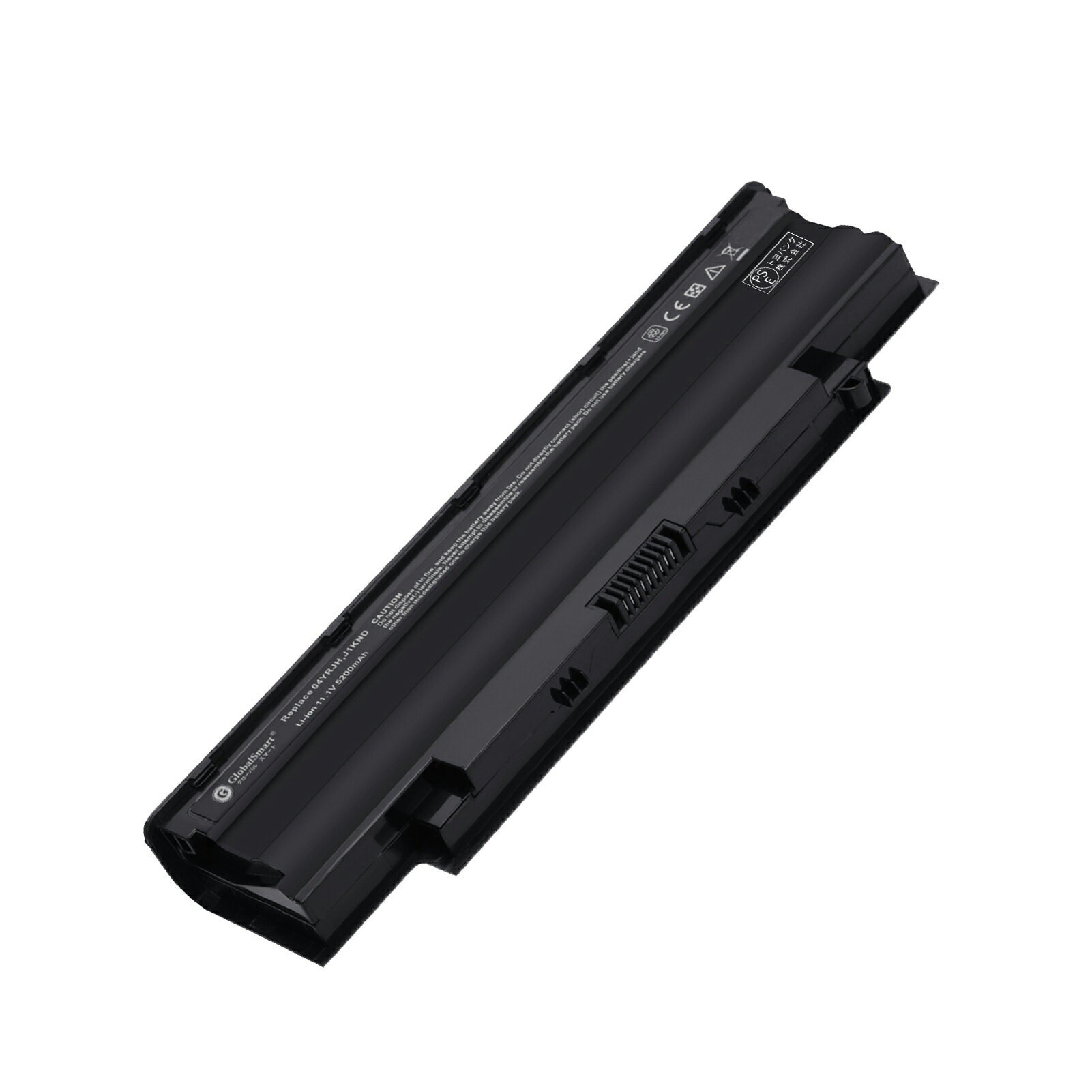 Globalsmart 新品 DELL Inspiron N3010D Inspiron N3010D-148 Inspiron N3010D-168 互換バッテリー【5200mAh 11.1V】対応用 1年保証 高性能 PSE認証 互換バッテリパック XDA