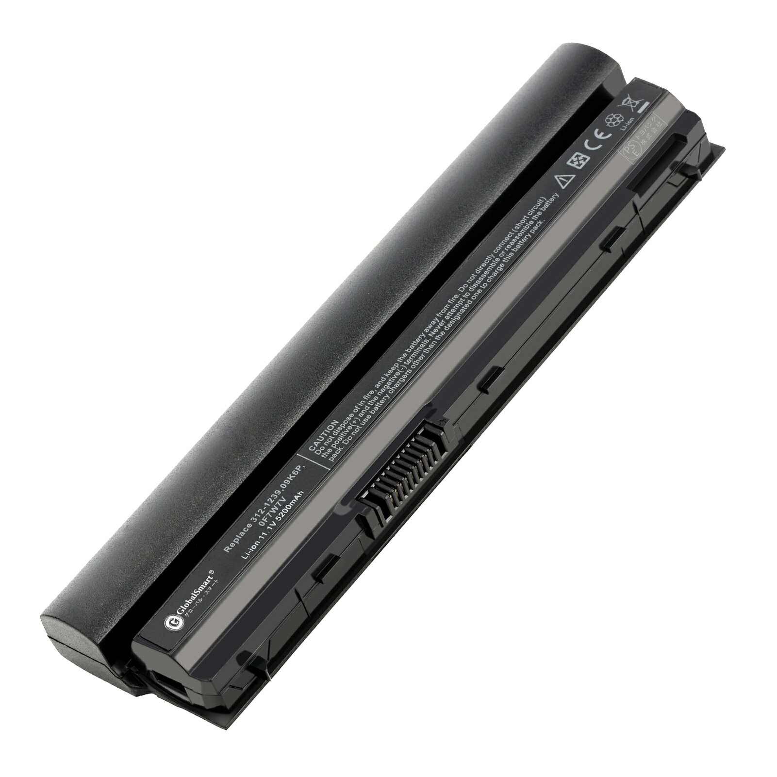 Globalsmart 新品 DELL F33MF 互換バッテリー【5200mAh 11.1V】対応用 1年保証 高性能 PSE認証 互換バッテリパック XDS