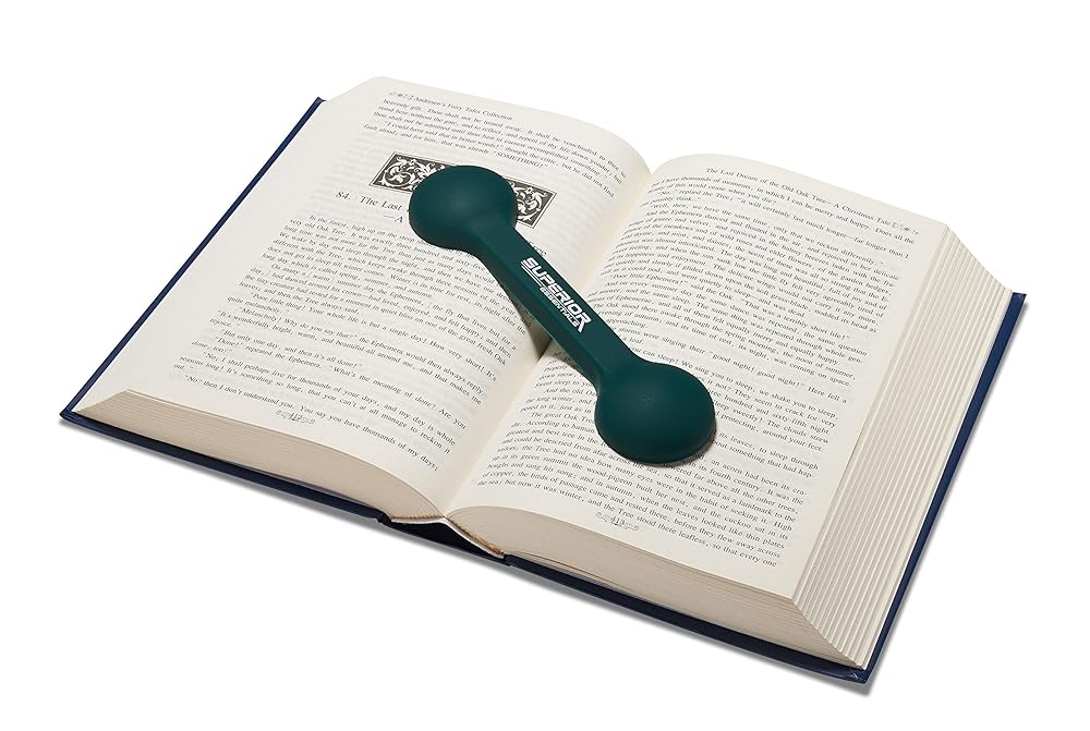 スーパーエッセンシャル Superior Essentials ブックマーカー シリコン製の本のおもり