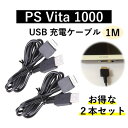 SONY プレイステーション PS Vita 1000 USBケーブル 充電器 2個 セット