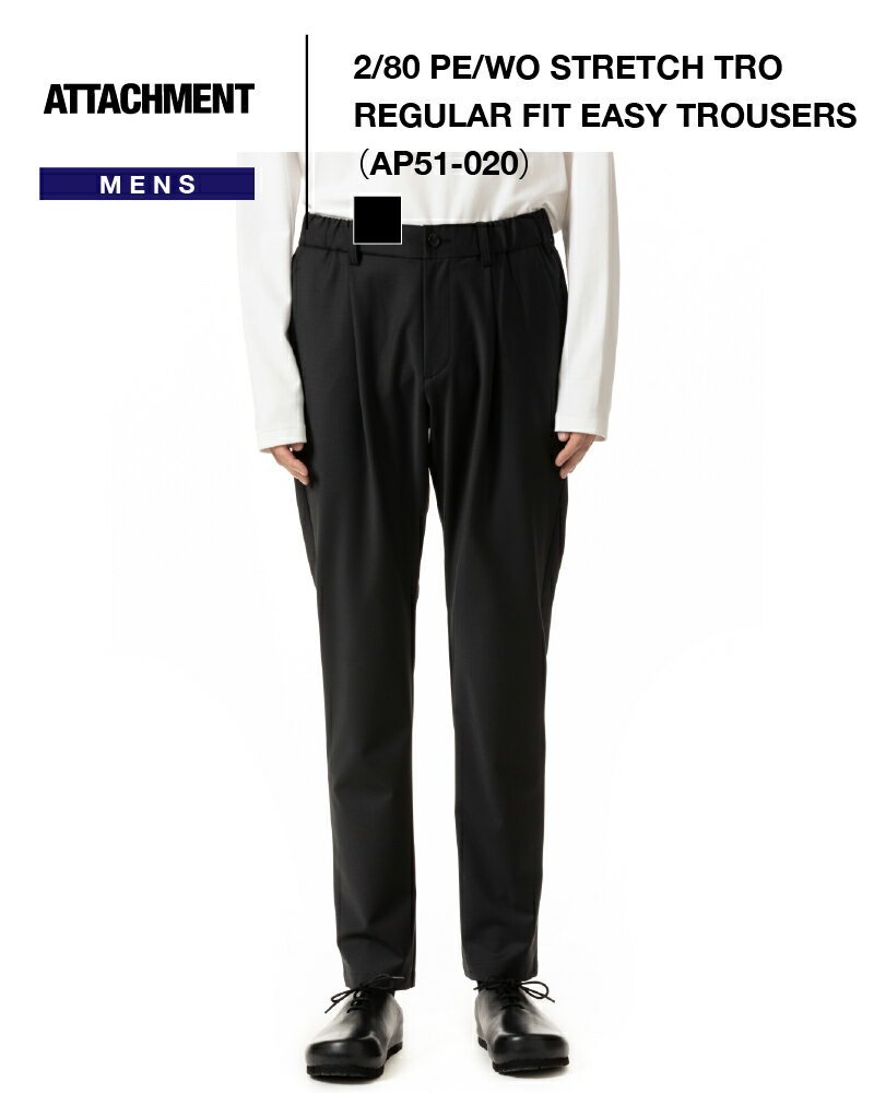 ATTACHMENT å2/80 PE/WO STRETCH TRO REGULAR FIT EASY TROUSERSAP51-020ˡڸ...