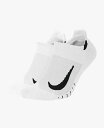 《NIKE》ナイキユニセックス|ランニング ノーショウ ソックス 2P(SX7554)【後払決済不可】