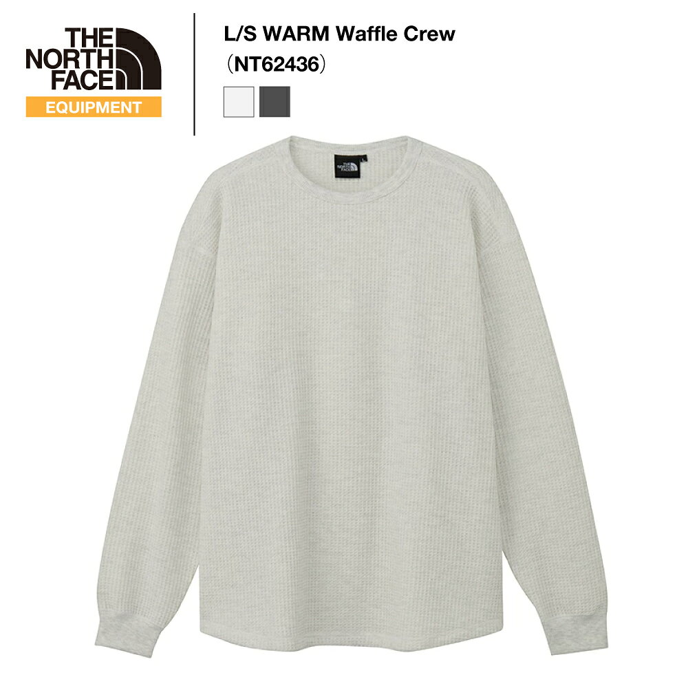 【採寸】（単位cm） size 身幅 肩幅 袖丈 着丈 S 50 49 58 70 M 55 51 60 72 L 57 53 61 74 XL 59 55 63 76 ※サイズは、メーカー配給になります。 ■採寸方法■ 【メーカー品番】 NT62436 【カラーバリエーション】 OW（オフホワイト） SP（スモークドパール） 【素材】 Recycled Poly Brushed Back Waffle（ポリエステル98％、ポリウレタン2％） 【商品詳細】 肌寒い時期に重宝する、防寒性の高いクルーネックのロングスリーブシャツ 凹凸のあるワッフル生地特有の通気のよさが特徴で、生地と体の間に空気の層を作り出し体温を逃がしにくいため、暖かさも確保。 ・肌面に起毛を施すことで柔らかな肌触りとしなやかな着心地を追求しています。 ・リサイクルポリエステルとポリウレタンを混紡した生地は適度なストレッチ性を備え、洗濯もしやすいイージーケア。 ・リラックスタイムにも心地よく着用できる、ゆとりのあるシルエットに仕上げています。 ・サイズ感をアップデートしています。 ・UVプロテクト（UPF50＋、紫外線カット率95％以上）機能付き。 ・日常や旅行、スポーツ後のリラックスウェアにちょうど良いアイテムです。