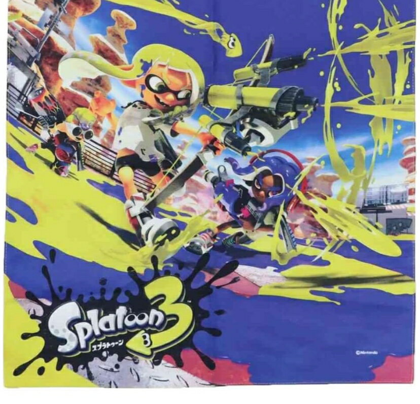スプラトゥーン3[ランチクロス]コットンナフキン/1 新入学 サンアート