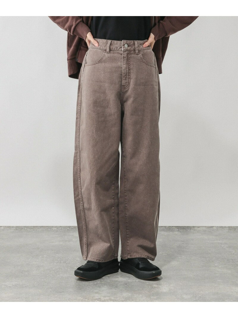 【SALE／40%OFF】GOODデニムバレルパンツ/600980 GLOBAL WORK グローバルワーク パンツ ジーンズ・デニムパンツ ブラック ブルー ネイビー ブラウン【RBA_E】[Rakuten Fashion] globalwork-10022529 GLOBAL WORK/グローバルワーク サンプル画像3