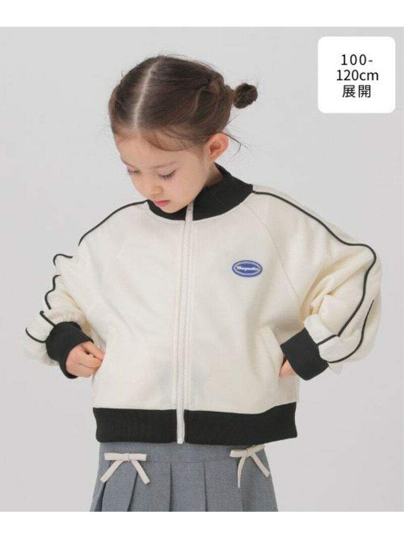 【SALE／20%OFF】100-120cm展開/トラックジャケット/290874 GLOBAL WORK グローバルワーク トップス スウェット・トレーナー ブルー ホワイト【RBA_E】[Rakuten Fashion]