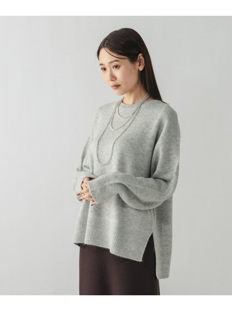 【SALE／60%OFF】ふわふわHugmeクループルオーバー/577885 GLOBAL WORK グローバルワーク トップス ニット レッド ピンク イエロー ブルー【RBA_E】[Rakuten Fashion] globalwork-10022411 GLOBAL WORK/グローバルワーク サンプル画像2