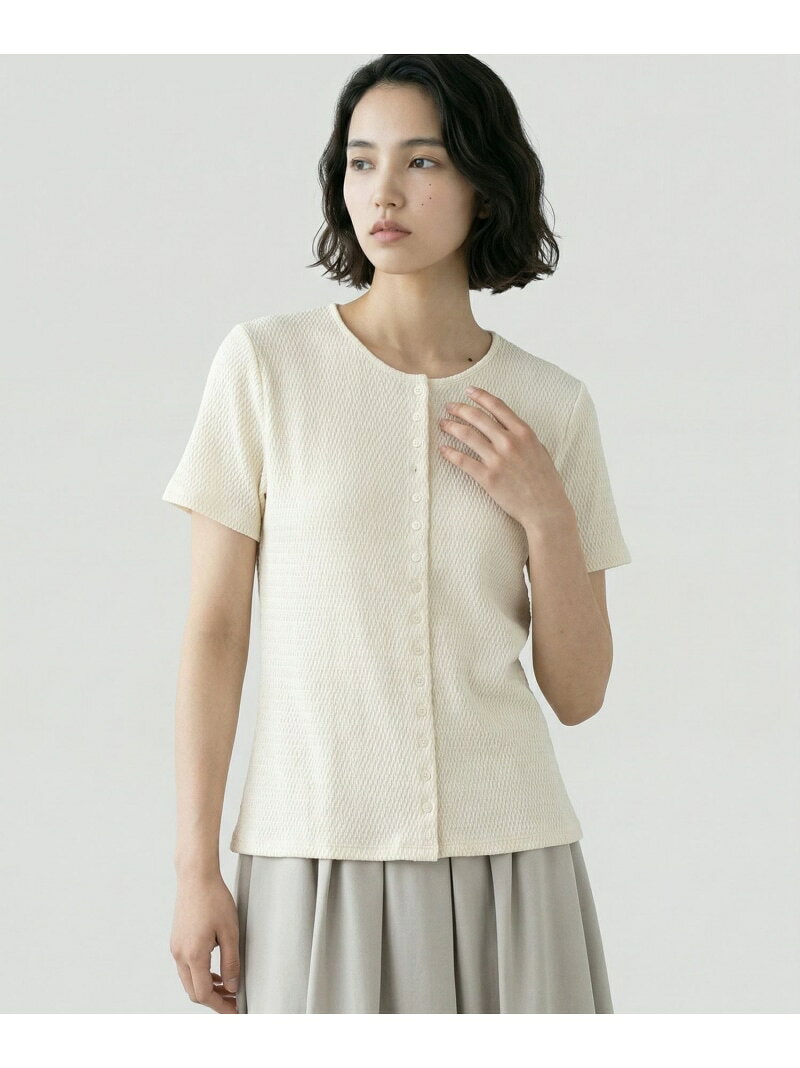 【SALE／30%OFF】膨れジャガードカーディガンプルオーバー/663961 GLOBAL WORK グローバルワーク トップス カットソー・Tシャツ イエロー ブラウン ホワイト【RBA_E】[Rakuten Fashion] globalwork-10023253 GLOBAL WORK/グローバルワーク サンプル画像2
