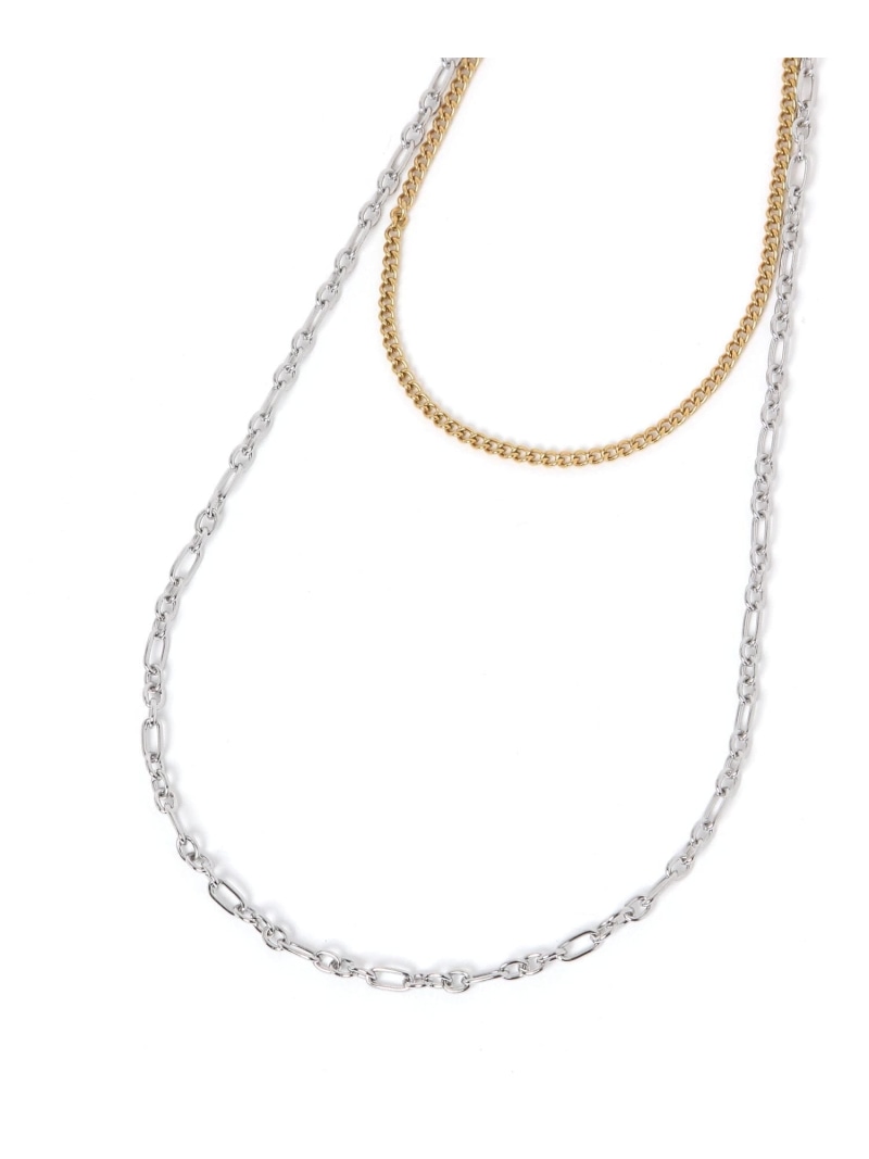 ステンレスMIXカラーマグネットネックレス/1081036 GLOBAL WORK グローバルワーク アクセサリー・腕時計 ネックレス[Rakuten Fashion] globalwork-10024421 GLOBAL WORK/グローバルワーク サンプル画像2