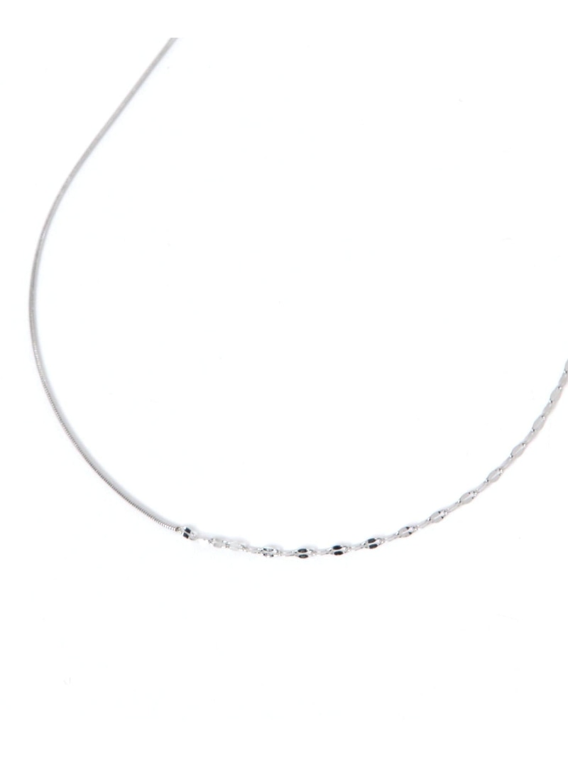 ステンレス細チェーンネックレス/1081048 GLOBAL WORK グローバルワーク アクセサリー・腕時計 ネックレス シルバー[Rakuten Fashion] globalwork-10024425 GLOBAL WORK/グローバルワーク サンプル画像2